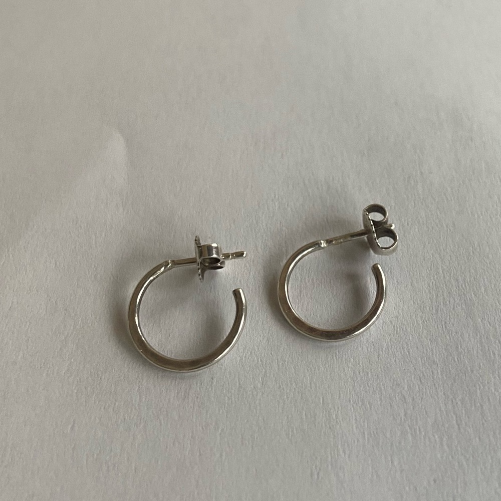 James Avery small hoop earrings